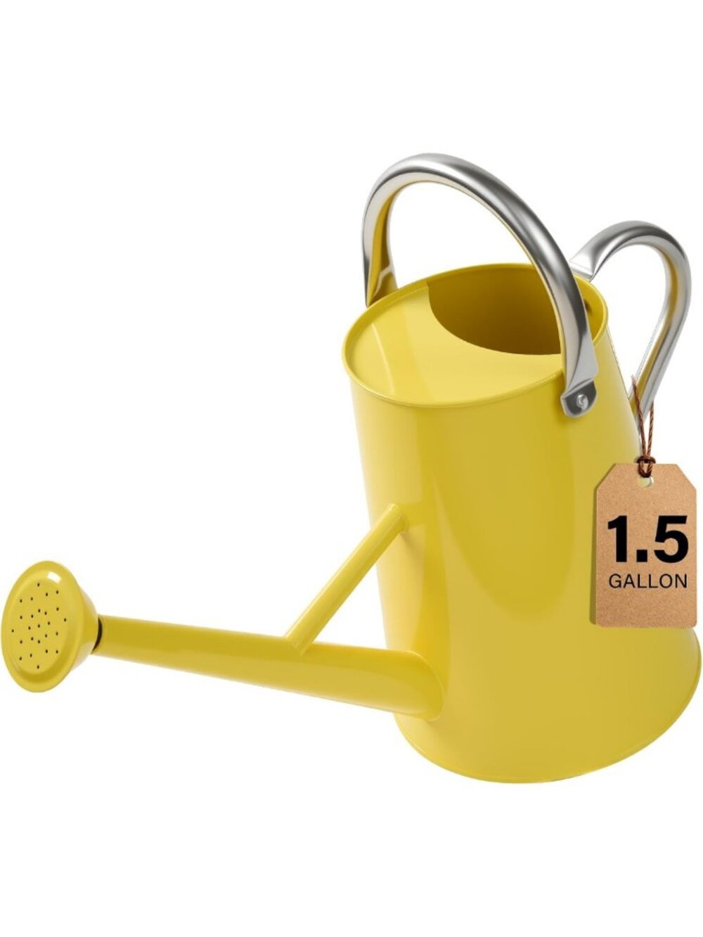 Large 1.5 Gallon Watering Can for Indoor & Outdoor Plants - Durable & Stylish